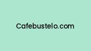 Cafebustelo.com Coupon Codes