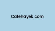 Cafehayek.com Coupon Codes
