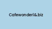 Cafewonderland.biz Coupon Codes