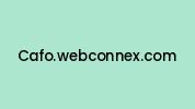Cafo.webconnex.com Coupon Codes