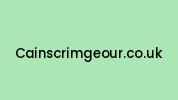 Cainscrimgeour.co.uk Coupon Codes