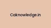 Caknowledge.in Coupon Codes