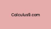 Calculus9.com Coupon Codes