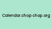 Calendar.chop-chop.org Coupon Codes