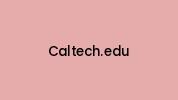 Caltech.edu Coupon Codes