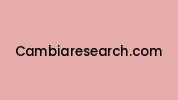 Cambiaresearch.com Coupon Codes