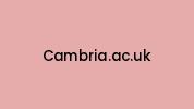 Cambria.ac.uk Coupon Codes