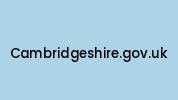 Cambridgeshire.gov.uk Coupon Codes