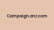 Campaign.anz.com Coupon Codes