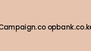 Campaign.co-opbank.co.ke Coupon Codes