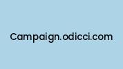 Campaign.odicci.com Coupon Codes