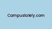 Campuslately.com Coupon Codes