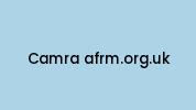 Camra-afrm.org.uk Coupon Codes