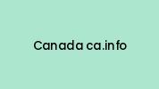 Canada-ca.info Coupon Codes