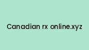 Canadian-rx-online.xyz Coupon Codes