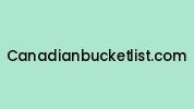 Canadianbucketlist.com Coupon Codes