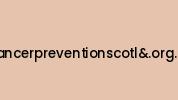 Cancerpreventionscotland.org.uk Coupon Codes