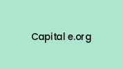 Capital-e.org Coupon Codes