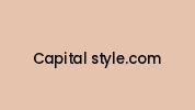 Capital-style.com Coupon Codes