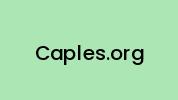 Caples.org Coupon Codes