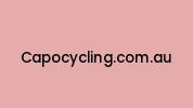 Capocycling.com.au Coupon Codes
