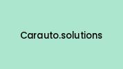 Carauto.solutions Coupon Codes