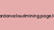 Cardanocloudmining.page.link Coupon Codes