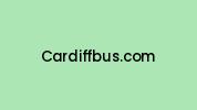 Cardiffbus.com Coupon Codes