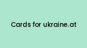 Cards-for-ukraine.at Coupon Codes