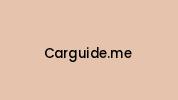 Carguide.me Coupon Codes