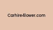 Carhire4lower.com Coupon Codes