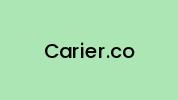 Carier.co Coupon Codes