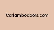 Carlambodoors.com Coupon Codes