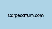 Carpecafium.com Coupon Codes