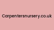 Carpentersnursery.co.uk Coupon Codes
