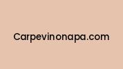 Carpevinonapa.com Coupon Codes