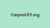Carpool.511.org Coupon Codes