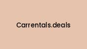 Carrentals.deals Coupon Codes
