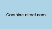 Carshine-direct.com Coupon Codes