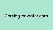 Carsingtonwater.com Coupon Codes