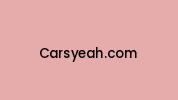 Carsyeah.com Coupon Codes