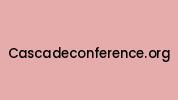 Cascadeconference.org Coupon Codes