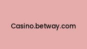 Casino.betway.com Coupon Codes