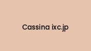 Cassina-ixc.jp Coupon Codes