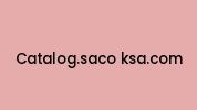 Catalog.saco-ksa.com Coupon Codes