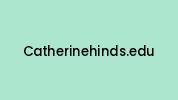 Catherinehinds.edu Coupon Codes