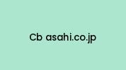 Cb-asahi.co.jp Coupon Codes