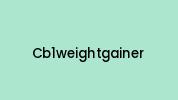 Cb1weightgainer Coupon Codes