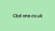 Cbd-one.co.uk Coupon Codes