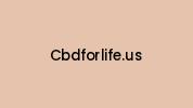 Cbdforlife.us Coupon Codes
